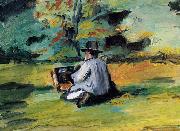 Paul Cezanne Ein Maler bei der Arbeit USA oil painting artist